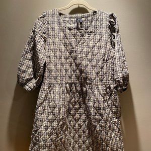 ASOS- VERO MODA PLAID QUILT DRESS